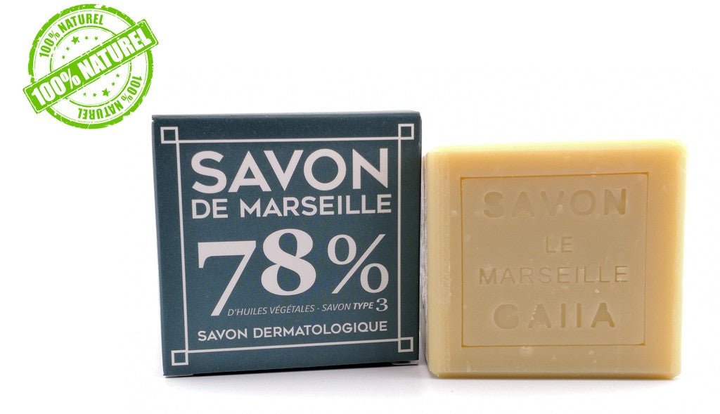 Savon de Marseille Le Canebiére Olive,Coco et Chanvre Gaiia 100g - Benedetti
