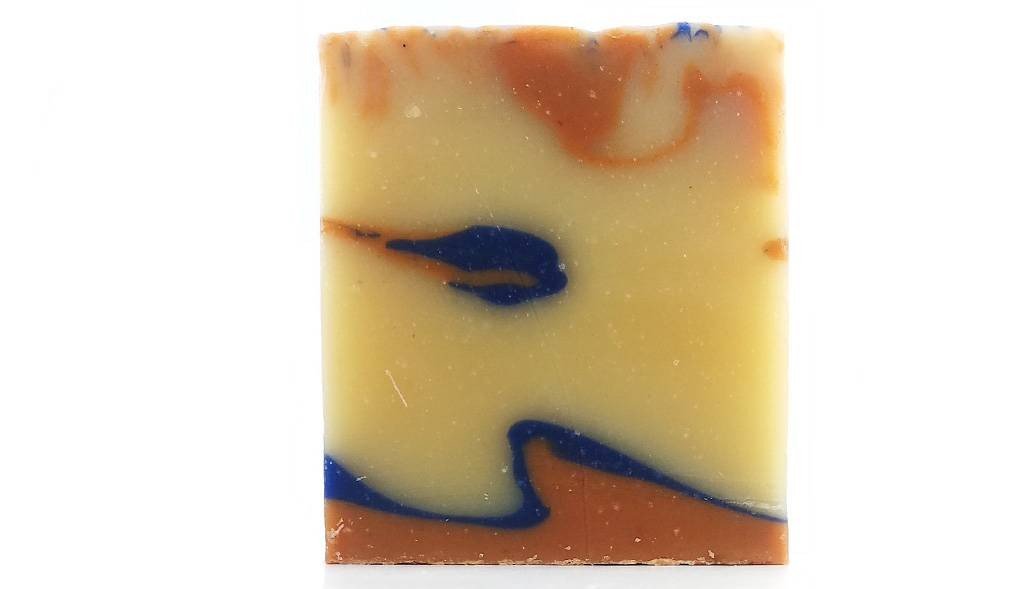 Savon feuille d'agrume savonnerie Aubergine 100g - Benedetti
