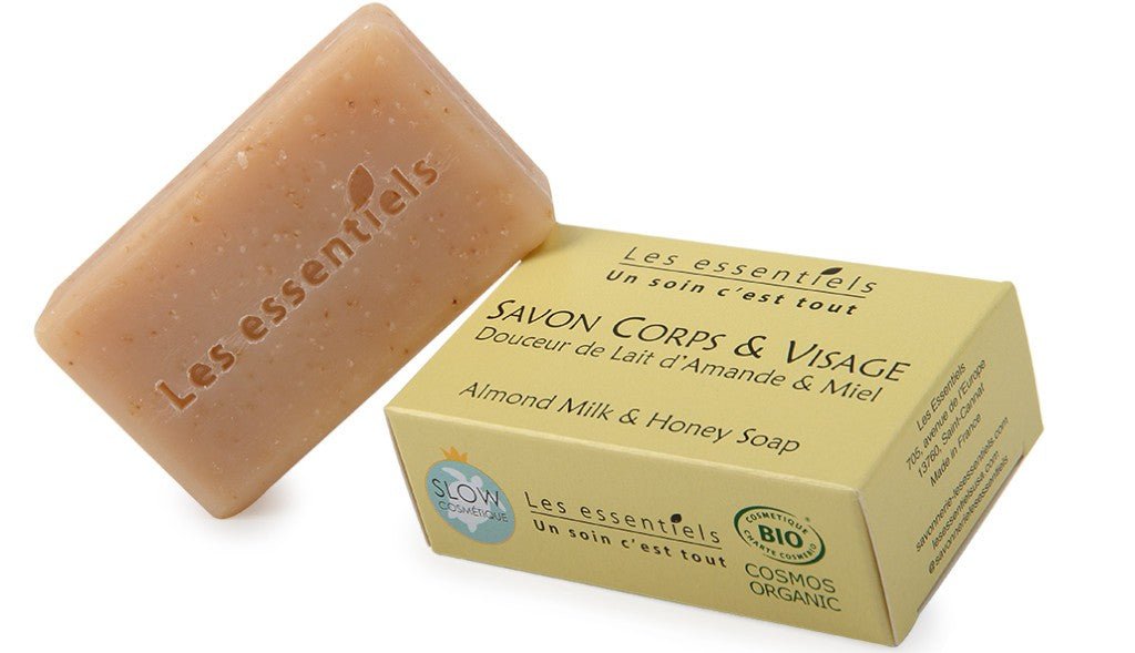 Savon lait d'amande et miel Les essentiels 100g - Benedetti