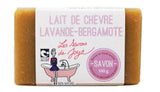 Savon lait de chevre lavande bergamote Les savons de Joya 100g