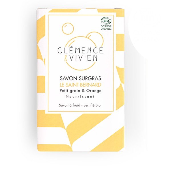 Savon saponifié à froid le Saint Bernard Clémence et Vivien - Benedetti