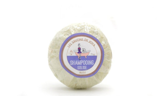 Shampoing bleu cheveux blancs gris ou blonds Les savons de Joya 80g - Benedetti