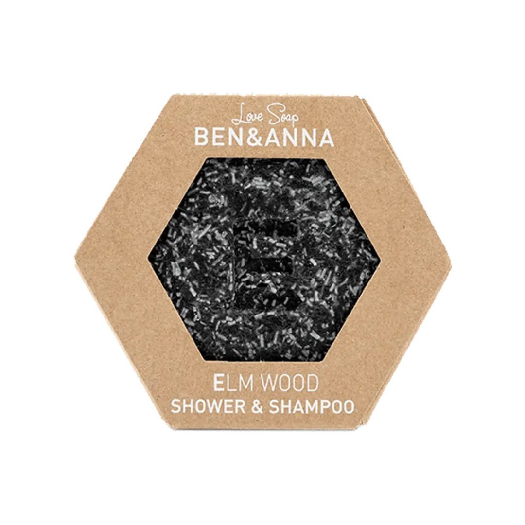 Shampoing & douche solide 2 - en - 1 Love Soap ELMSWOOD 60g - Benedetti