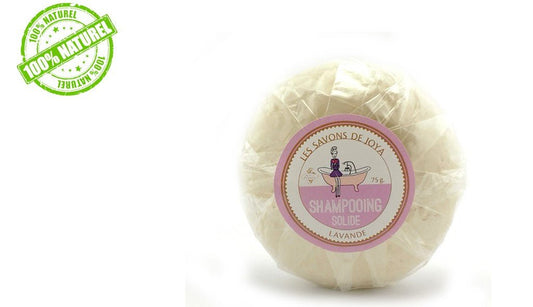 Shampoing solide à l'huile essentielle de lavande Les savons de Joya 80g - Benedetti