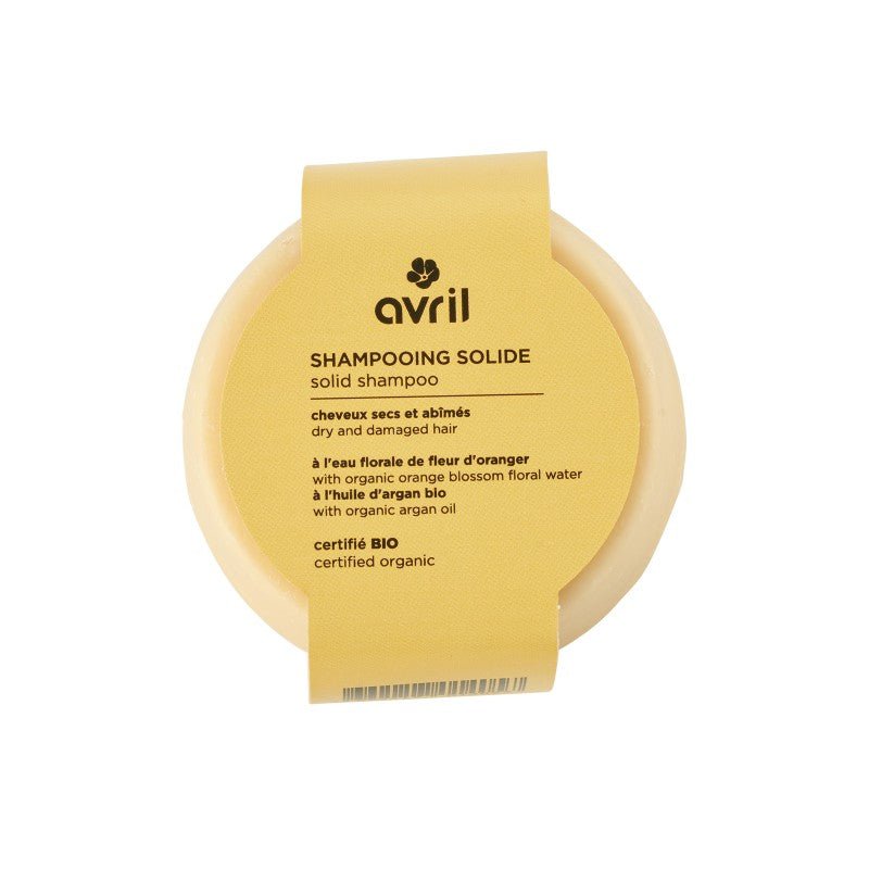 Shampoing solide bio Cheveux secs et abîmes Avril 85g - Benedetti