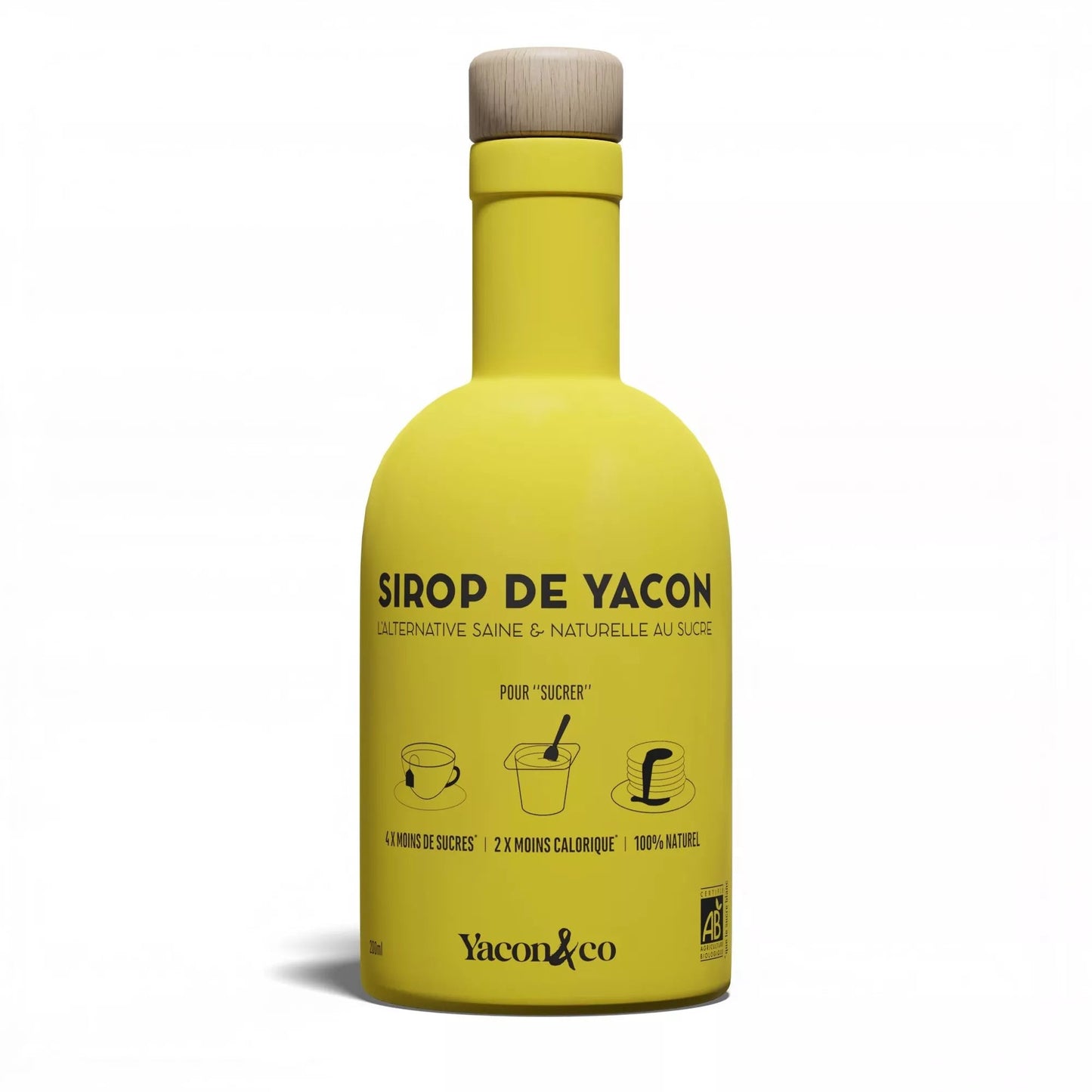 Sirop de Yacon en bouteille de 200ml Yacon&co - Benedetti