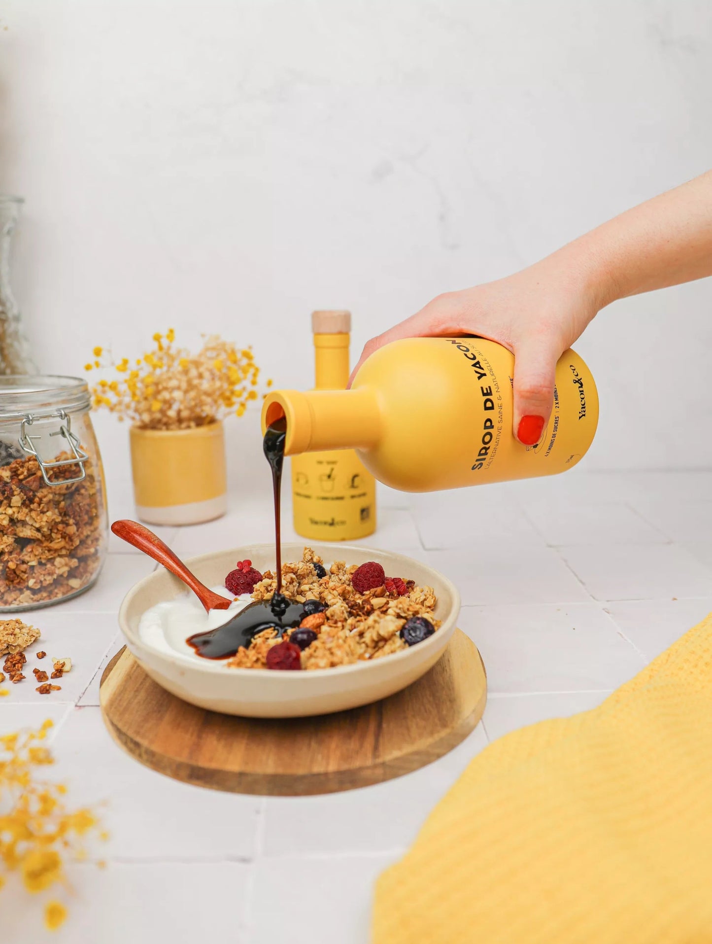Sirop de Yacon en bouteille de 200ml Yacon&co - Benedetti