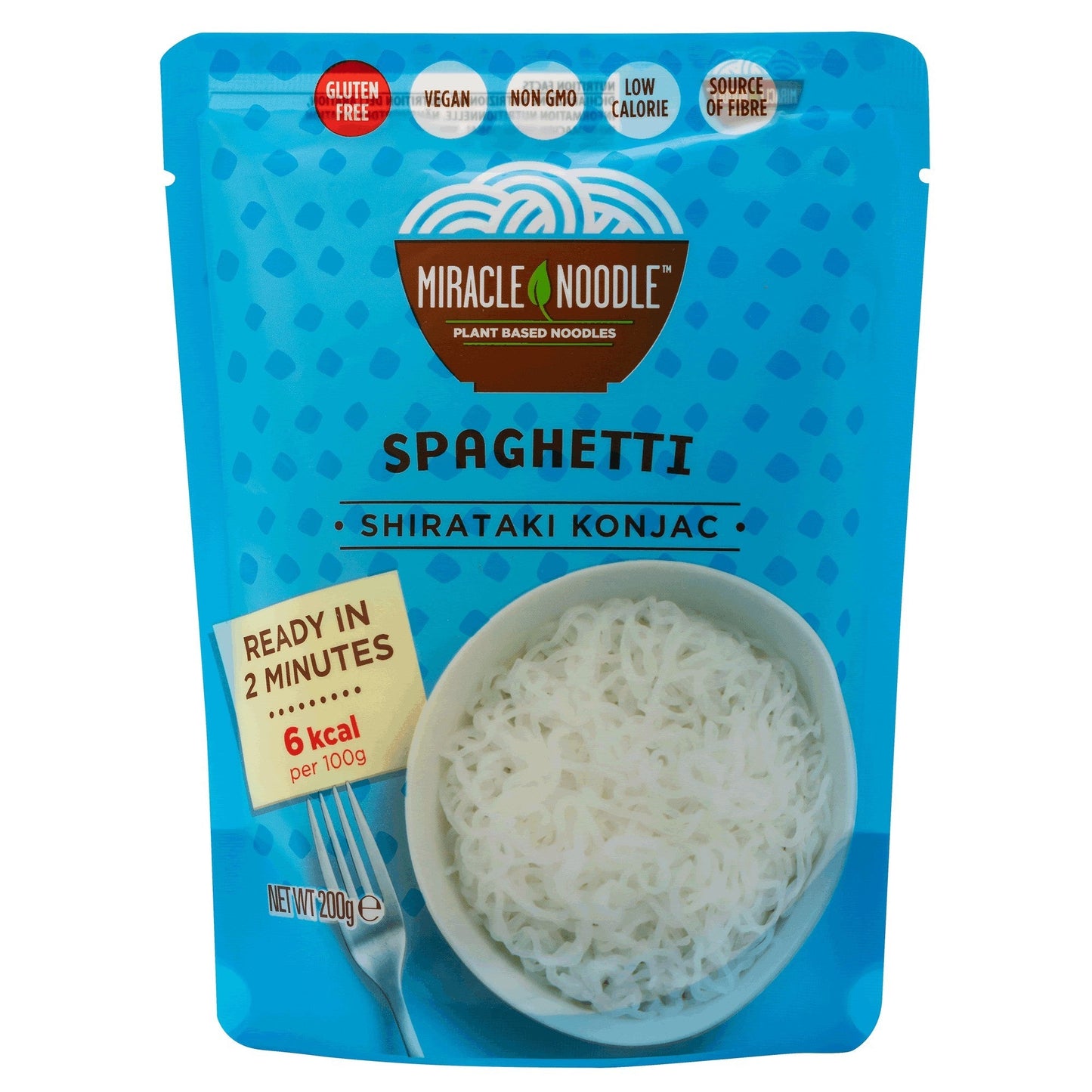 Spaghetti Shirataki de Konjac Miracle Noodle 200g - Benedetti