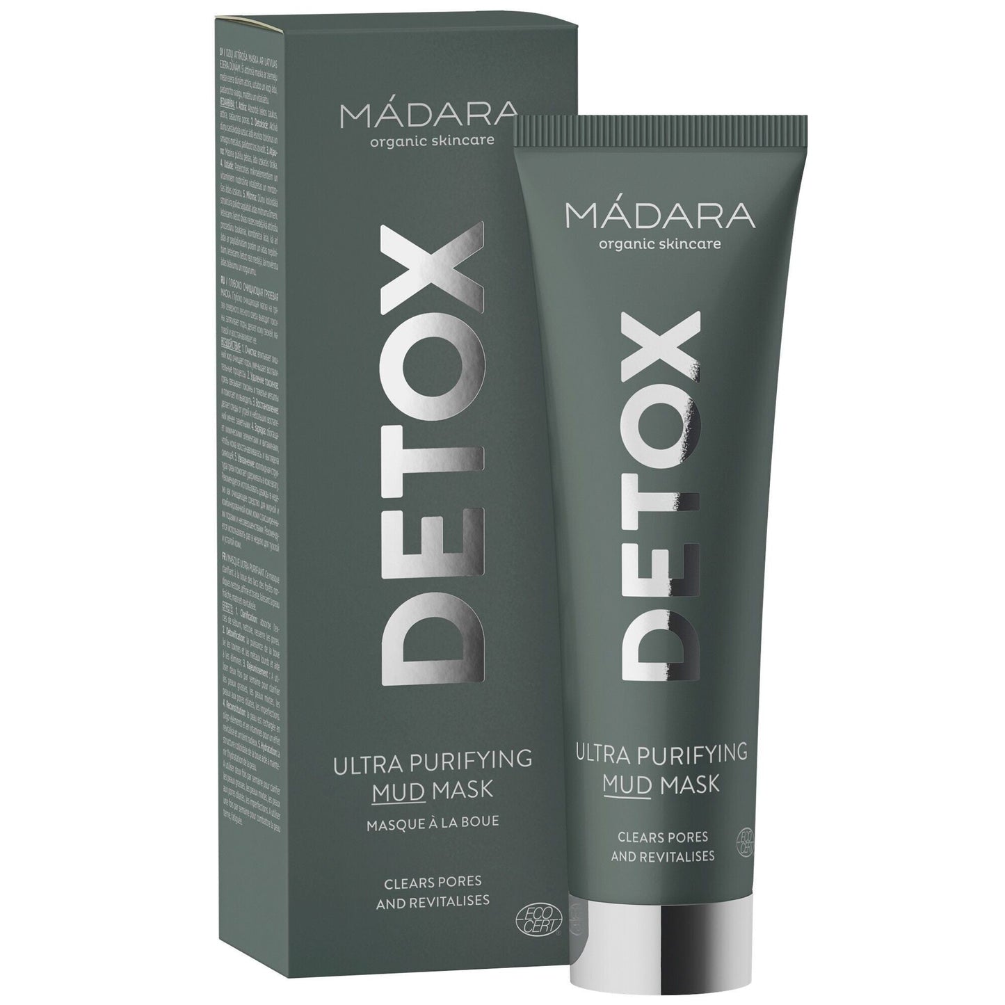 ULTRA PURIFYING MUD MASK Masque à la boue DETOX Madara 60ml - Benedetti
