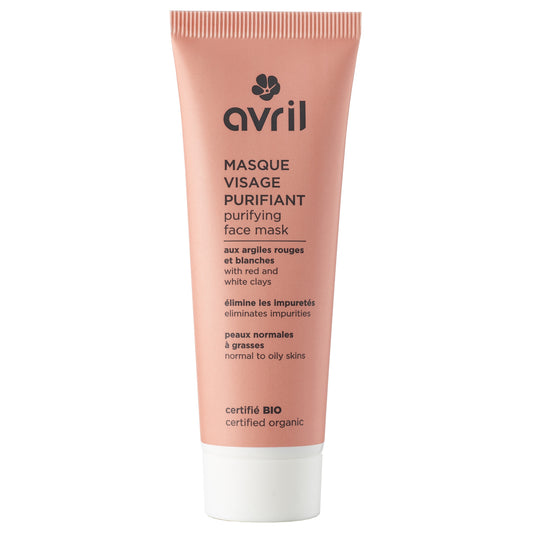 Masque visage purifiant bio Avril 50ml