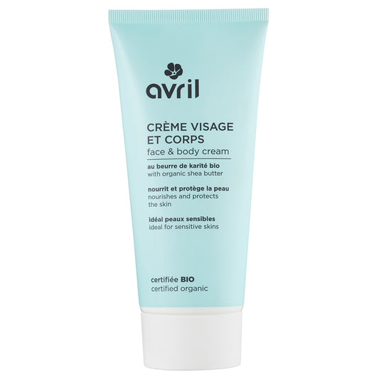 Crème Bio Avril pour le visage et corps 200ml