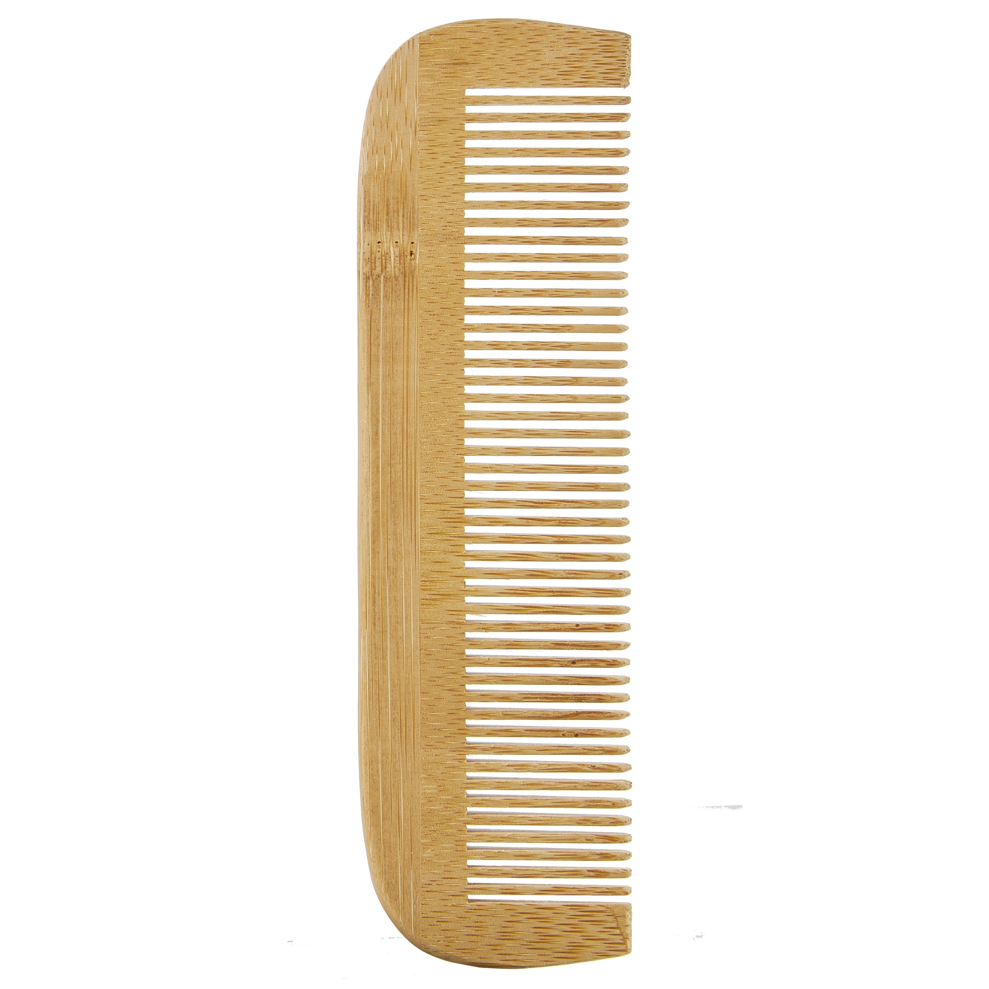 Peigne en bois de bambou simple Avril