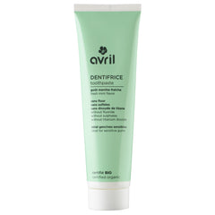 Dentifrice Bio à la menthe Avril sans fluor - 100ml