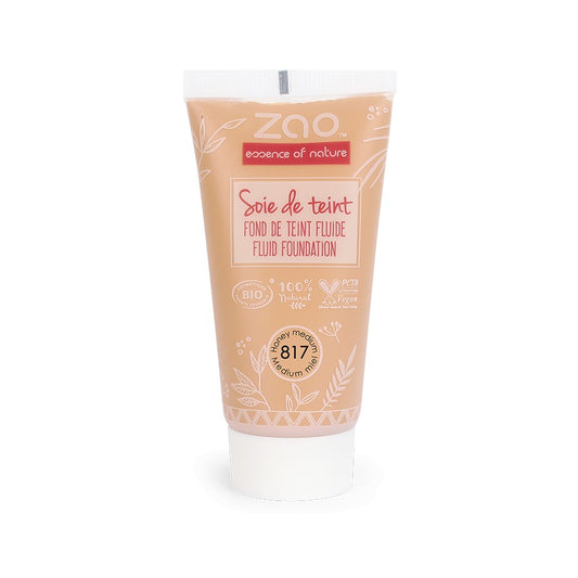 Recharge Soie de teint 817 Medium Miel Make Up 30ml