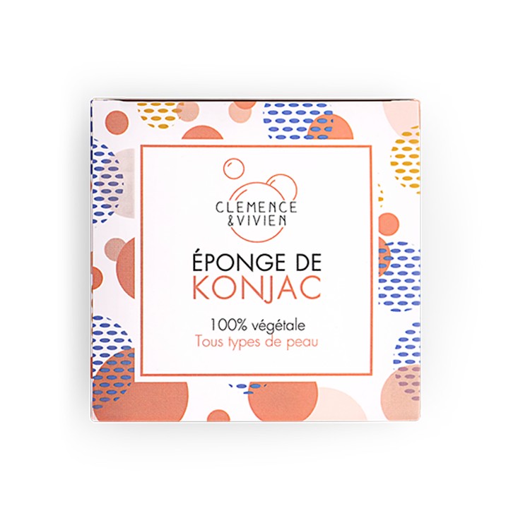 Eponge konjac Clémence et Vivien