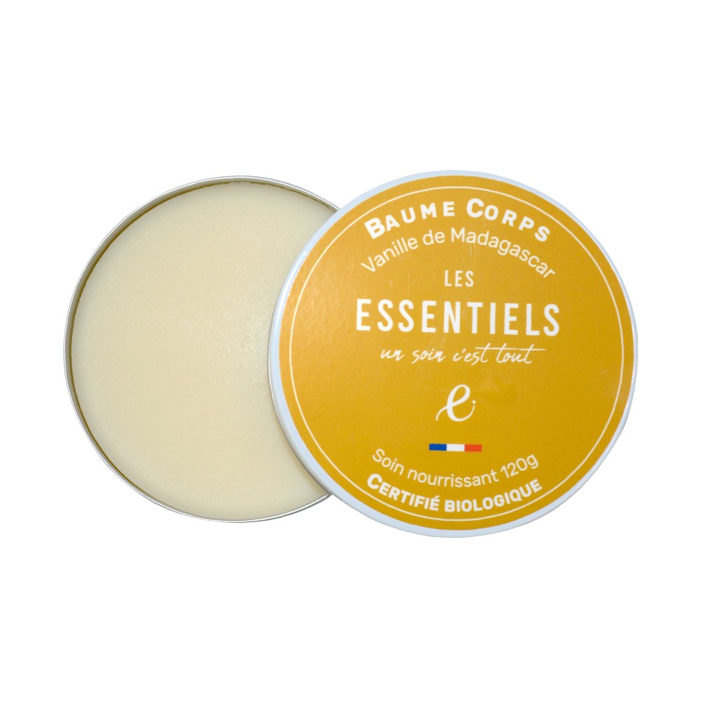 Baume Corps Vanille de Madagscar Les Essentiels 120ml