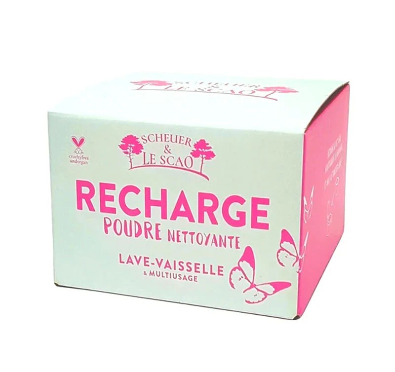 Recharge poudre lave-vaisselle 80 lavages SCHEUER ET LE SCAO