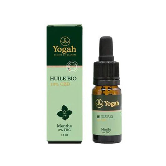 Huile Bio CBD 10% Menthe Yogah 10ml