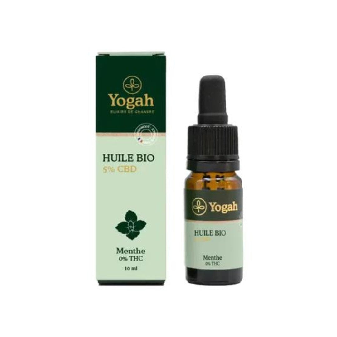 Huile Bio CBD 5% Menthe Yogah 10ml