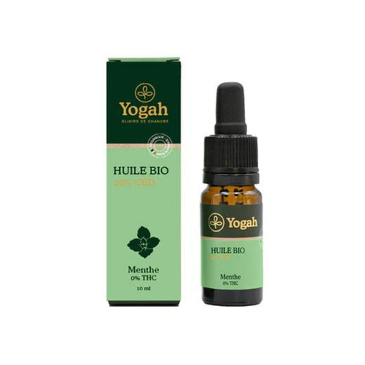 Huile Bio CBD 20% Menthe Yogah 10ml