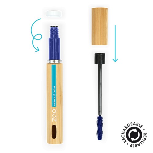 Mascara Velours Bleu Zao Makeup N°082