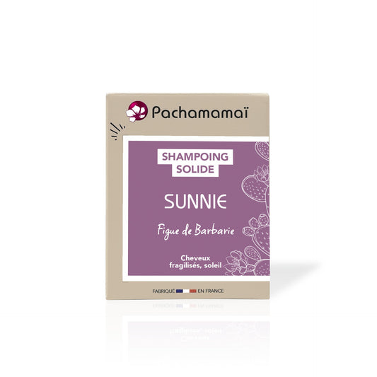 SUNNIE - Shampoing Solide Cheveux Fragilisés Pachamamaï 65g