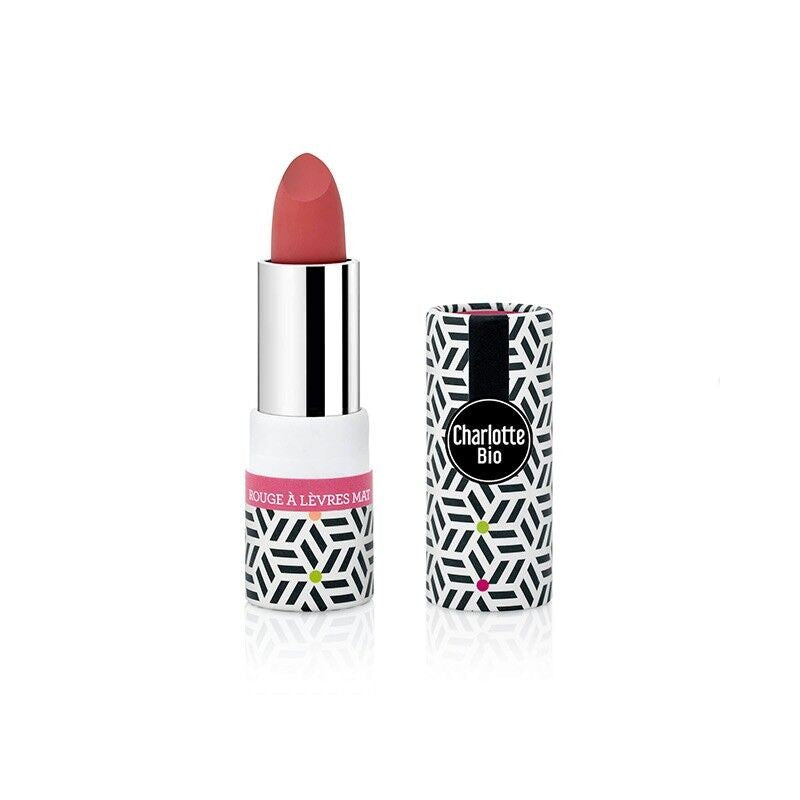 Rouge à lèvres Rouge Rosé Mat bio Charlotte Bio 3.5g