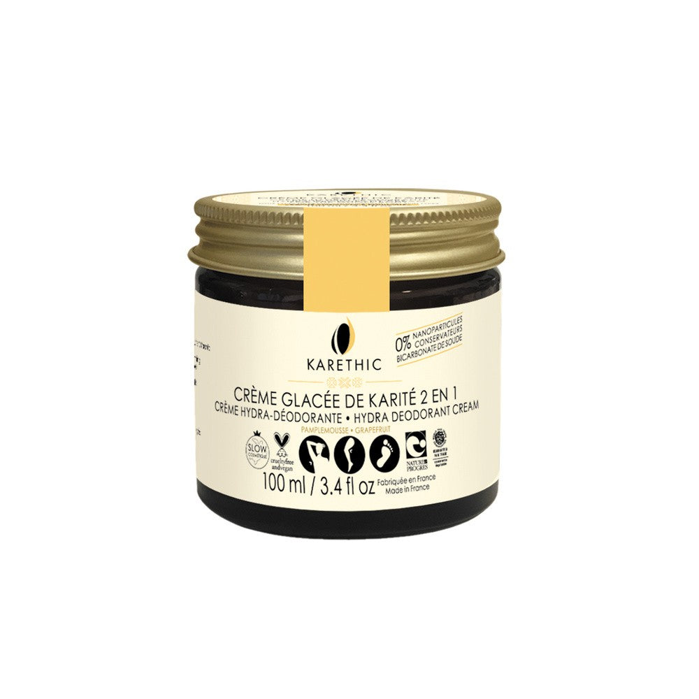 Crème Glacée de karité 2 en 1 hydra déodorante Karéthic 100ml