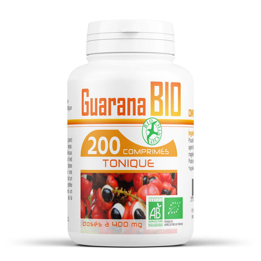 Guarana Bio Tonique  dosé à 400mg Bio Gph Diffusion