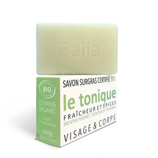 Savon surgras Le Tonique visage et corps Gaiia 100g