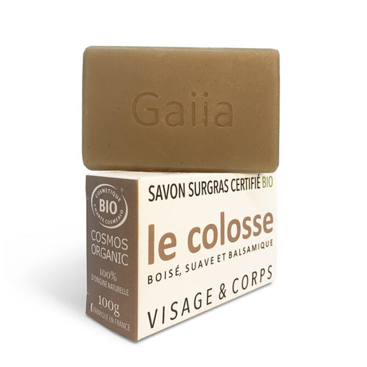 Savon surgras Le Colosse visage et corps Gaiia 100g