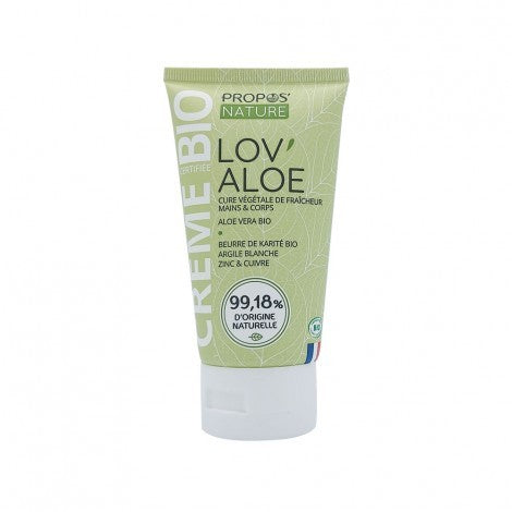 Lov' Aloe - Crème À l'Aloe Vera Bio PROPOS NATURE 100ml