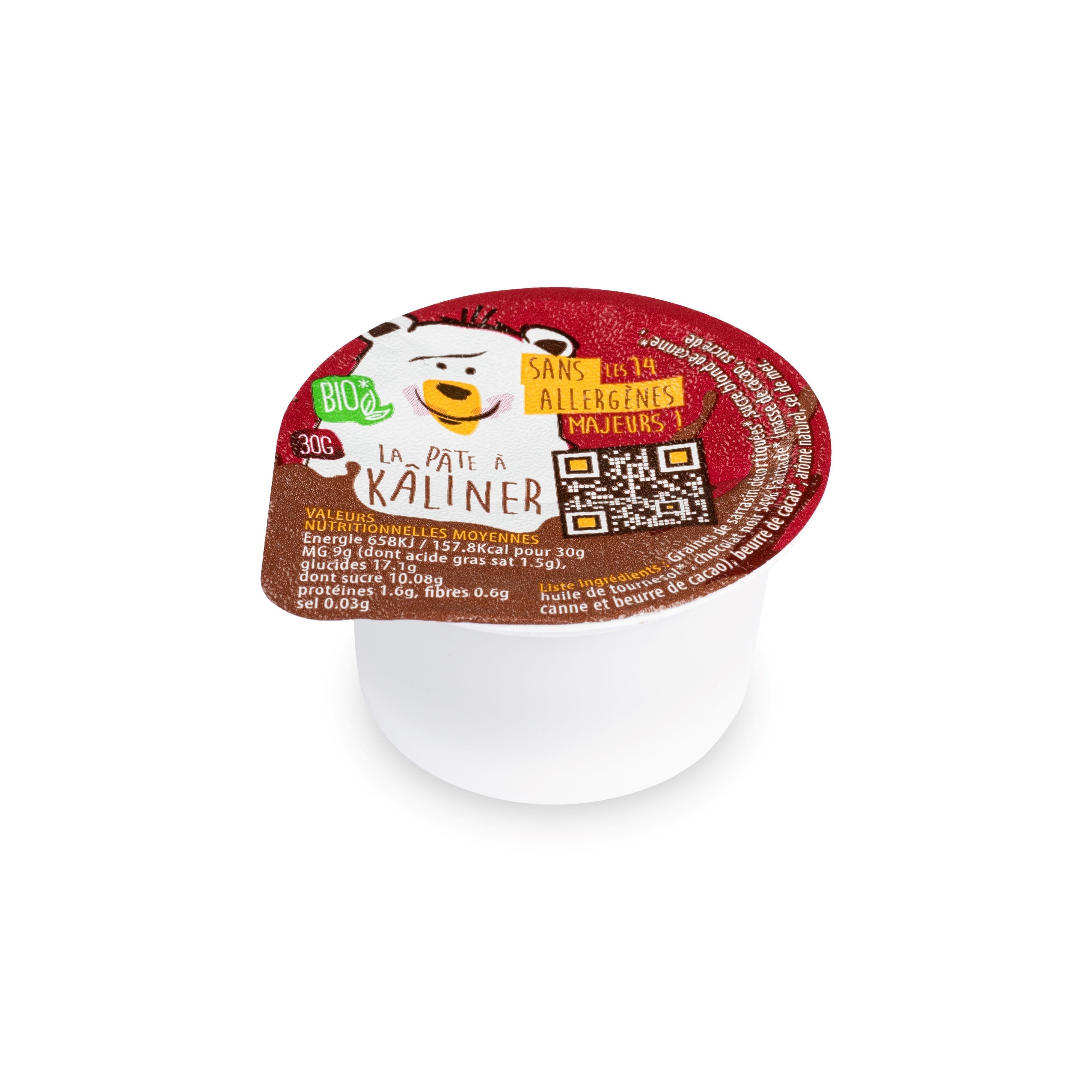 Pâte à kaliner sans allergènes Kaliner pot de 400g