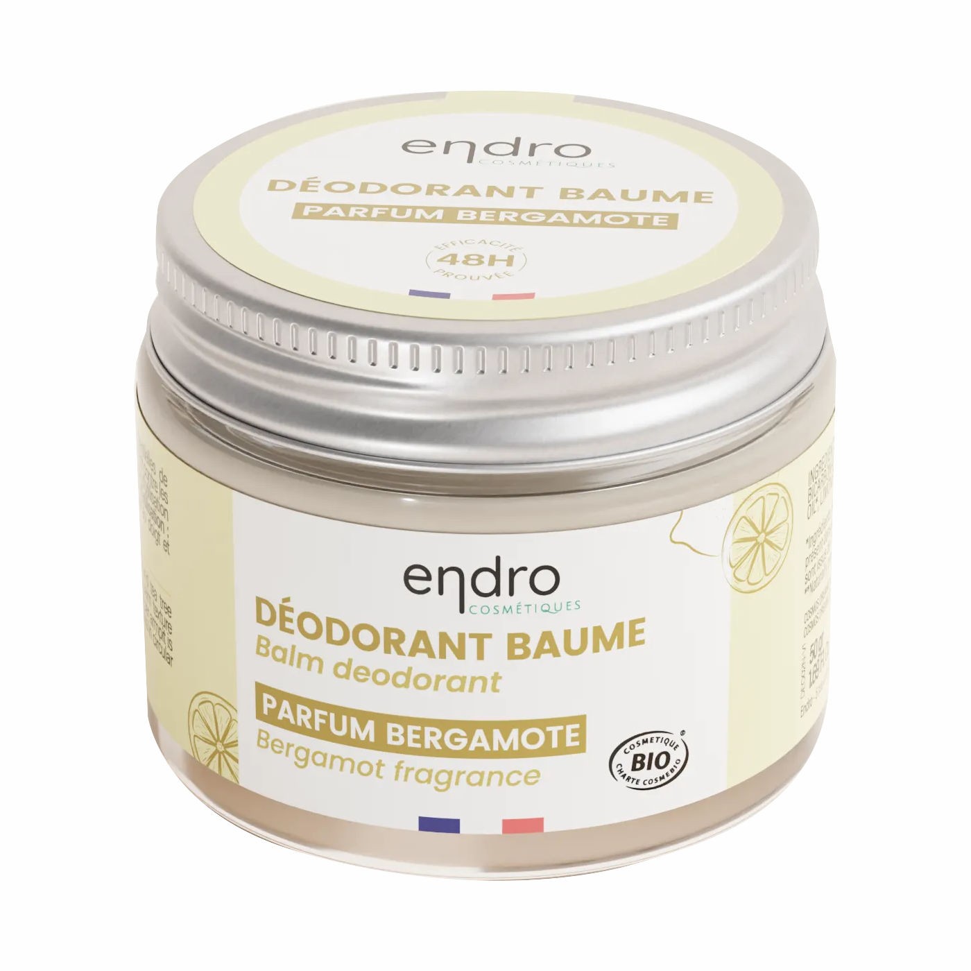 Baume déodorant Bergamote  Endro 50g