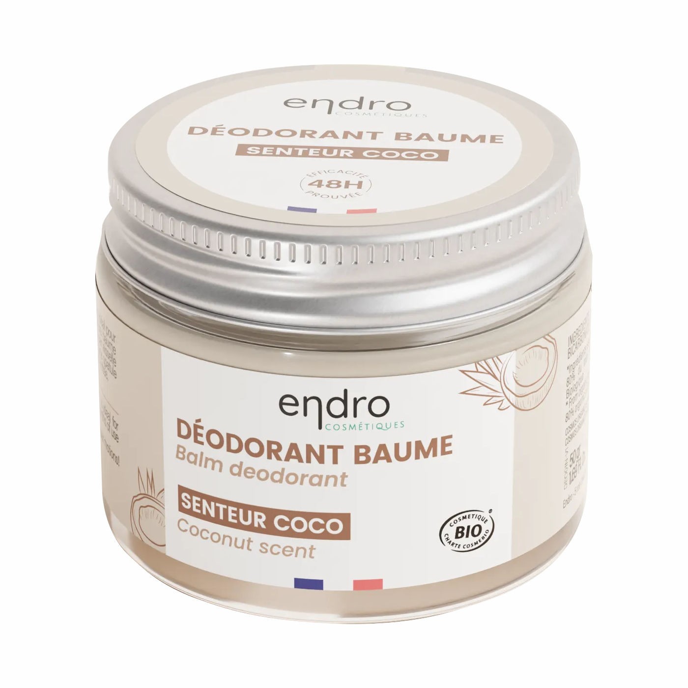 Baume déodorant Coco  Endro 50g