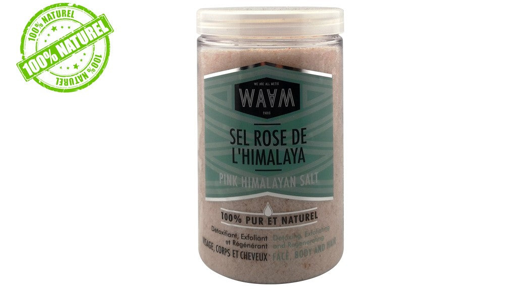 Sel rose de l'himalaya Waam 400g