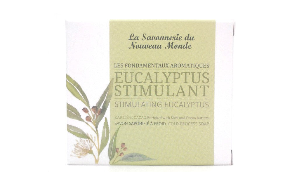 Savon Eucalyptus Stimulant Savonnerie du nouveau monde 100g