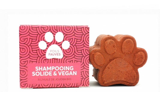 Shampoing solide poils fauve PEPET'S pour animaux