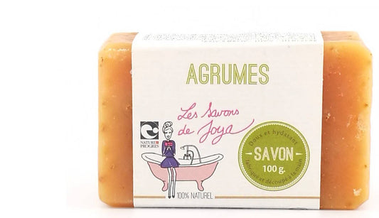 Savon aux agrumes Les savons de Joya 100g