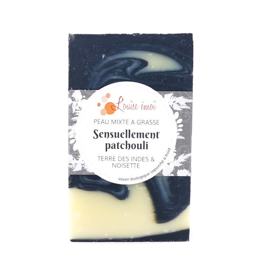 Savon sensuellement patchouli Louise émoi 100g