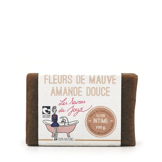 Savon Intime Fleurs de mauve et amande douce Les savons de Joya 100g