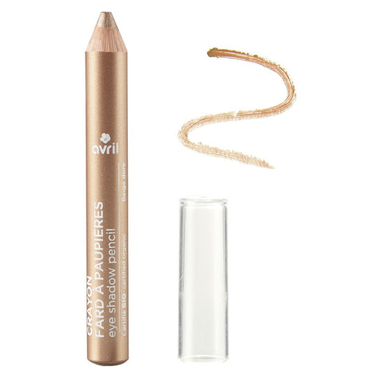 Avril crayon fard à paupières Beige Doré certifié bio 2g