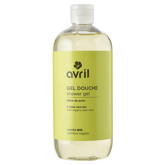 Gel douche bio Avril Délice de Poire 500ml