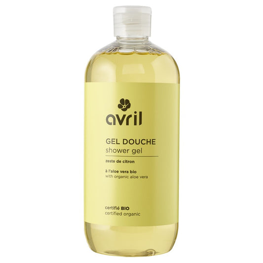 Gel douche bio Avril zeste de Citron 500ml