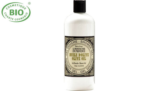 Gel douche bio à l'huile d'olive 750ml  La manufacture en Provence