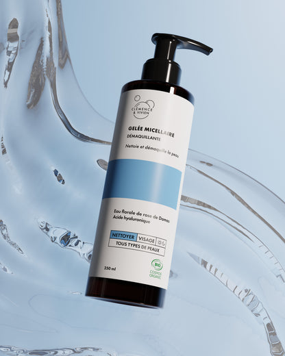 Gelée micellaire démaquillante 250ml Clémence & Vivien