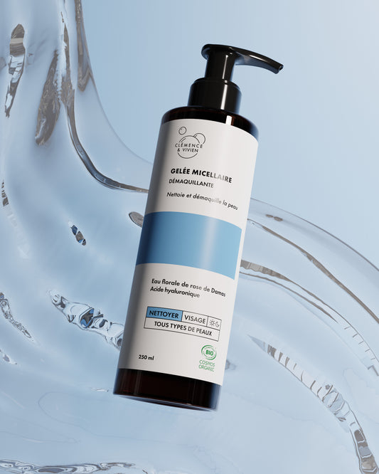 Gelée micellaire démaquillante 250ml Clémence & Vivien