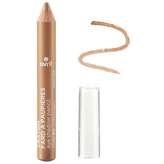 Avril crayon fard à paupières Cuivre Irisé certifié bio 2g - Benedetti
