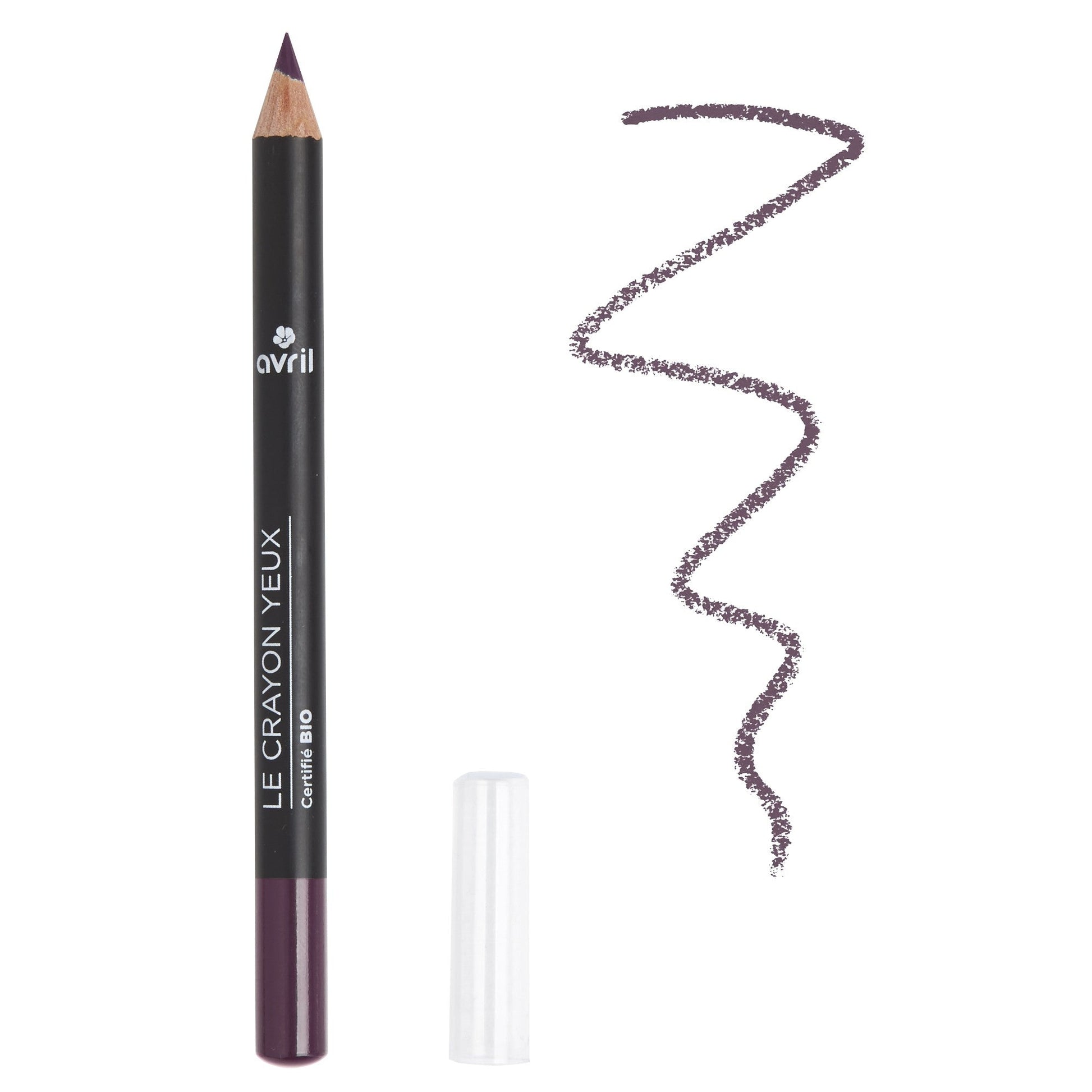 Avril crayon yeux prune certifié bio - Benedetti