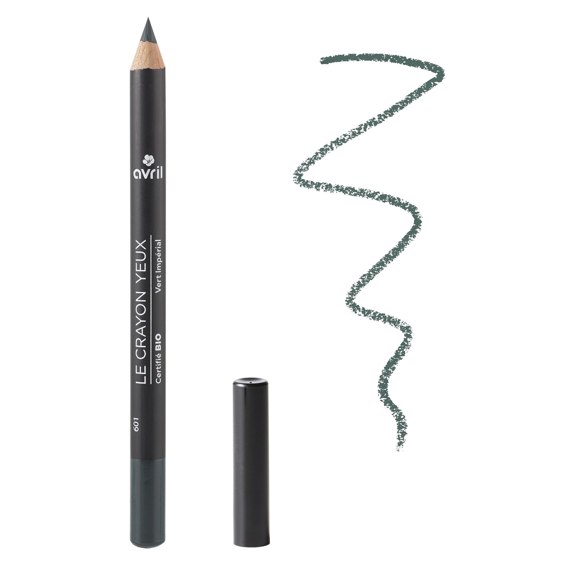 Avril crayon yeux Vert impérial certifié bio 1g - Benedetti